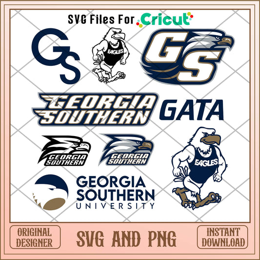 Georgia Southern Eagles svg, Georgia Southern Eagles svg bundle, NCAA svg 