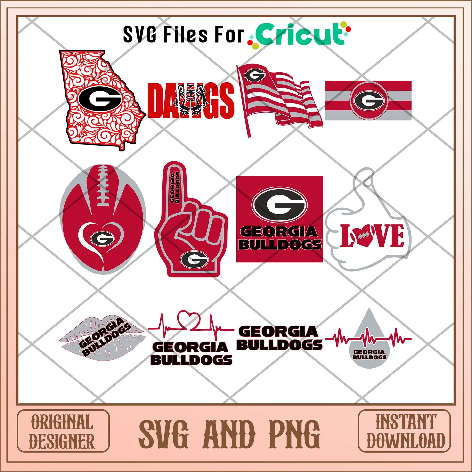 Georgia bulldogs flag svg, Georgia bulldogs svg bundle, NCAA svg – svg ...