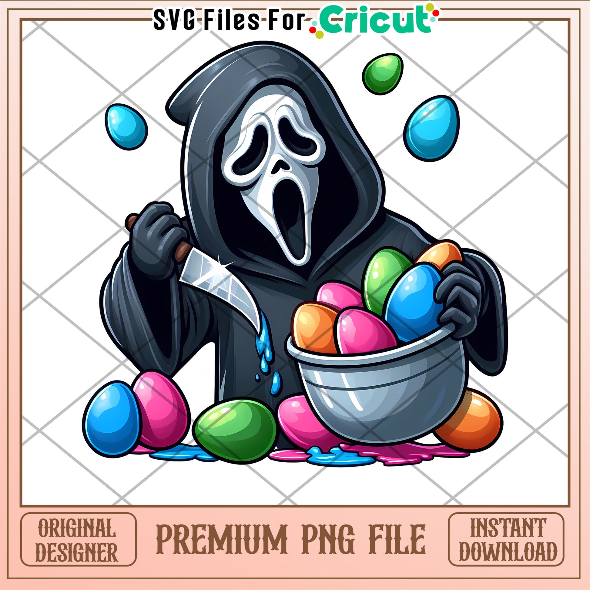 Ghostface Easter Eggs PNG Download