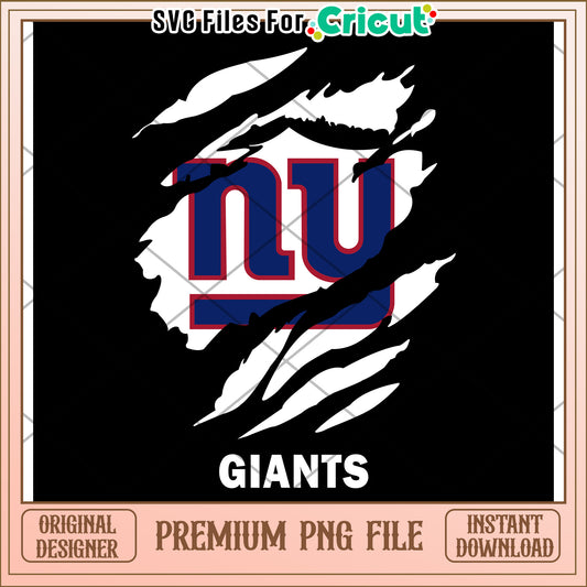 Giants Logo PNG File, Perfect for Cricut Projects and Crafts