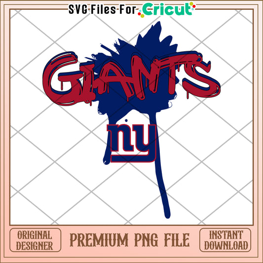 Giants NY PNG Design for Cricut, Instant Download for Crafts
