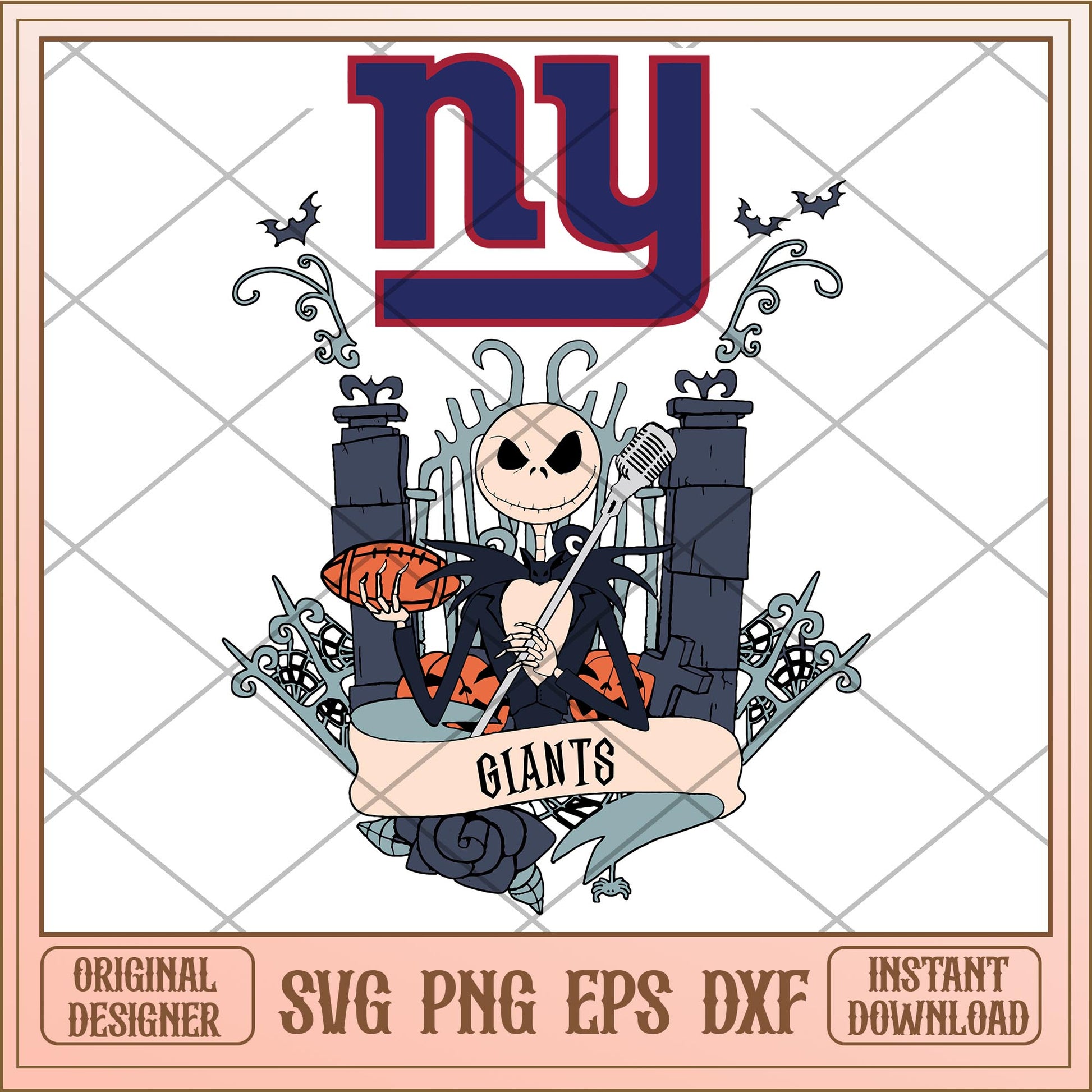 Giants Jack Halloween bundle svg, The Nightmare Before Christmas Svg, digital download