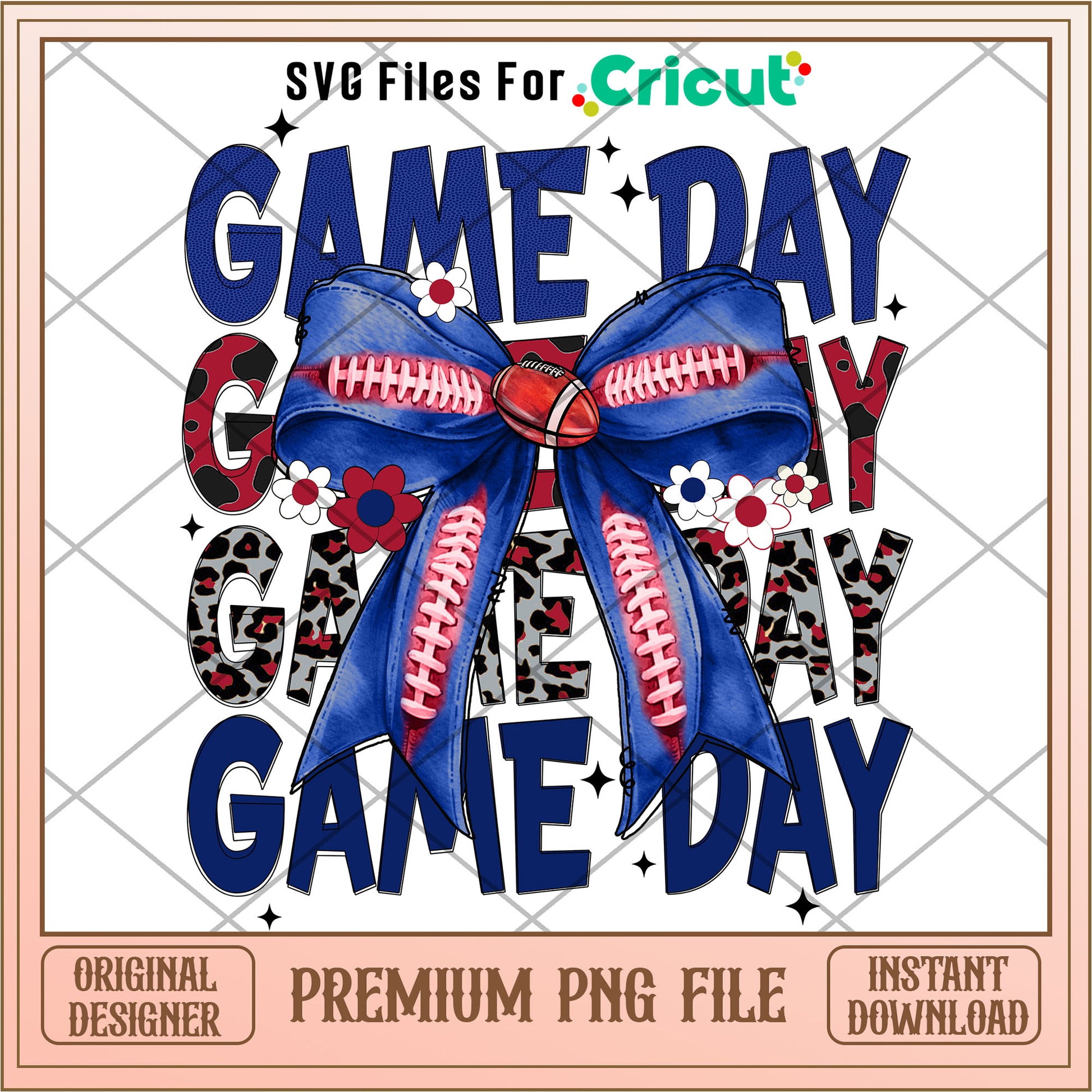 Giants coquette football bow png, New York Giants png, NFL png