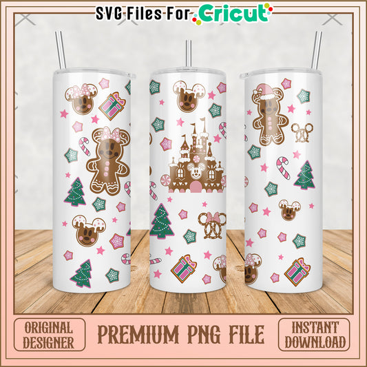 Ginger cookie tumbler png, grinch live action​​ png, christmas movies​ png