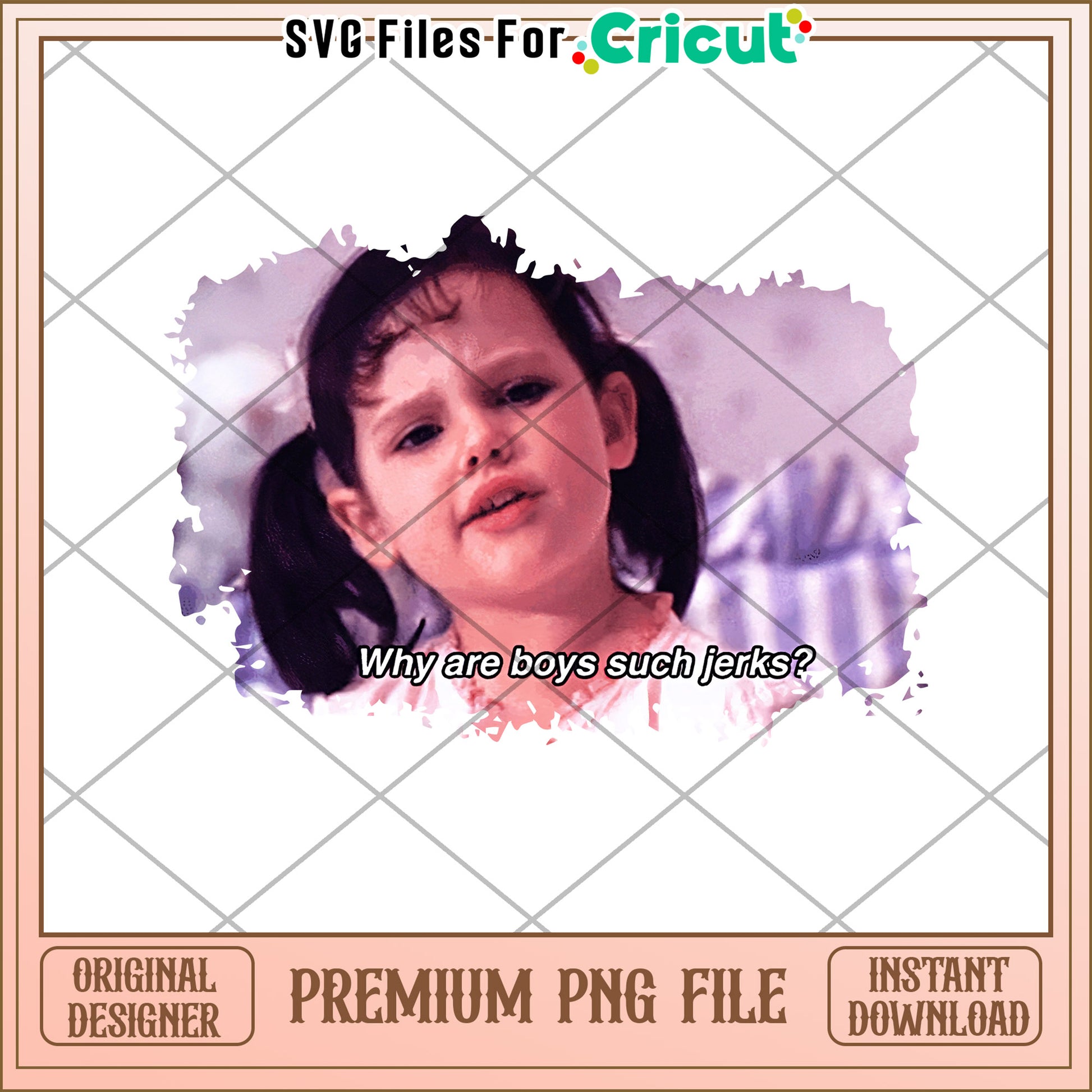 Girl Saying Boys Are Jerks PNG