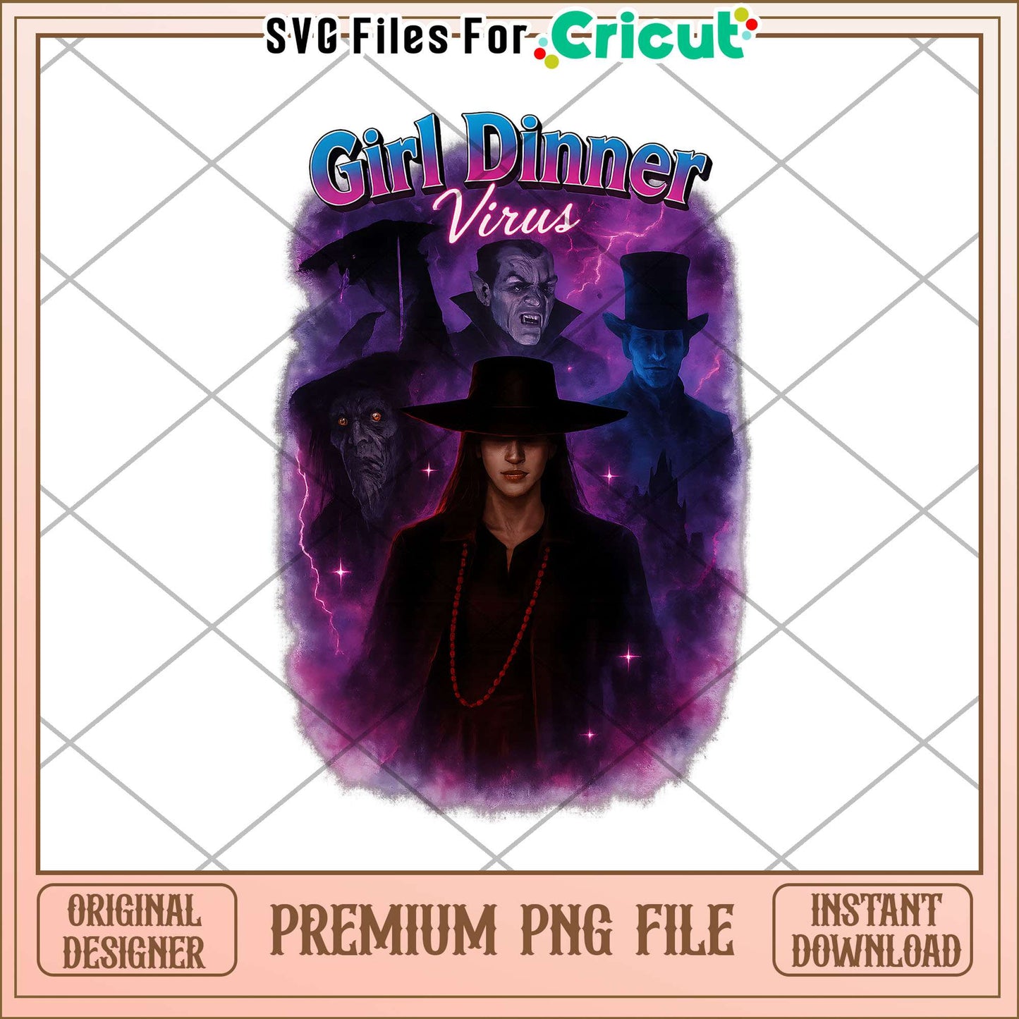 Girl dinner virus png, saja boys band png, huntrix band png