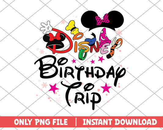 Girl disney birthday trip disney png 