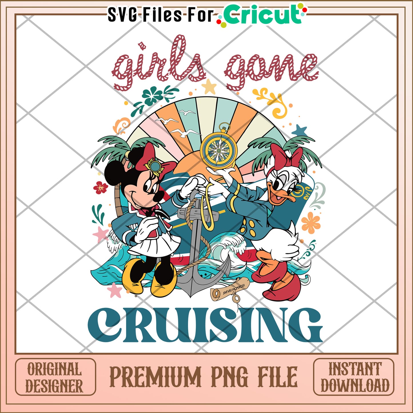 Girls gone minnie and daisy png, disney characters png, disneyland png