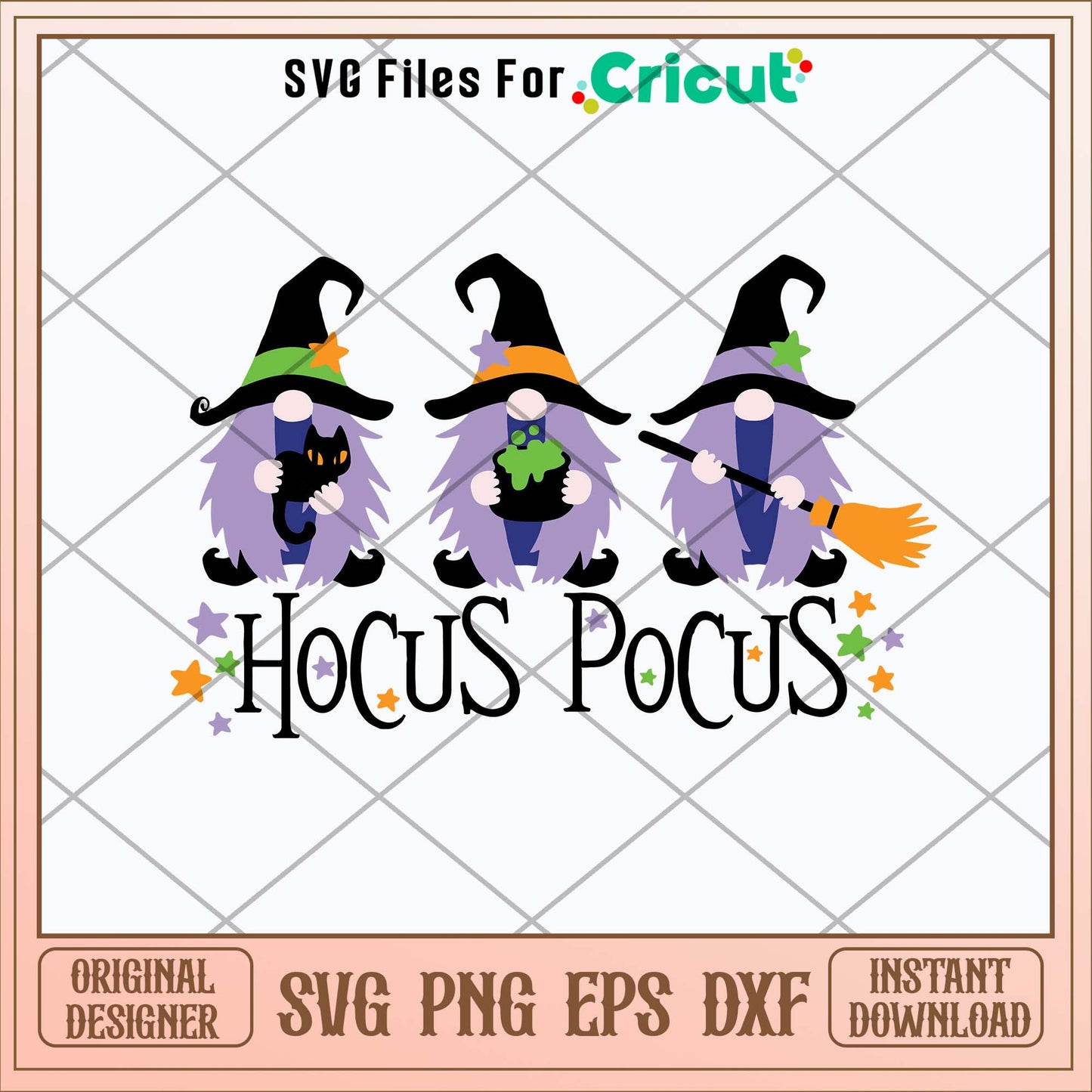 Gnome Hocus Pocus Svg