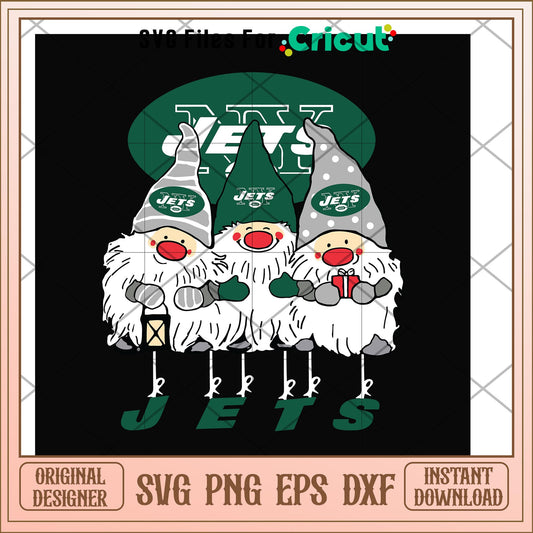 Gnomes New York Jets nfl team svg, Gnomes svg, new nfl svg