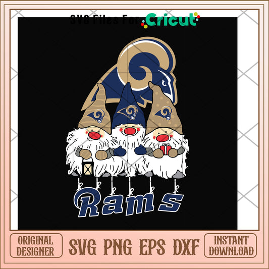 Gnomes St. Louis Rams nfl team svg, Gnomes svg, new nfl svg