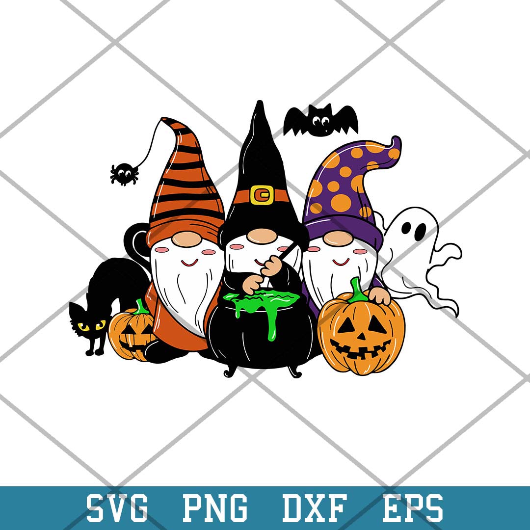 Gnomies Halloween Svg, Halloween Svg-Svgfilesforcricut