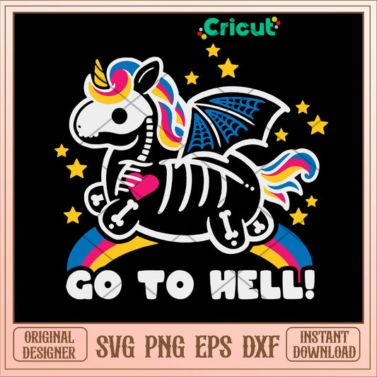 Go To Hell Svg