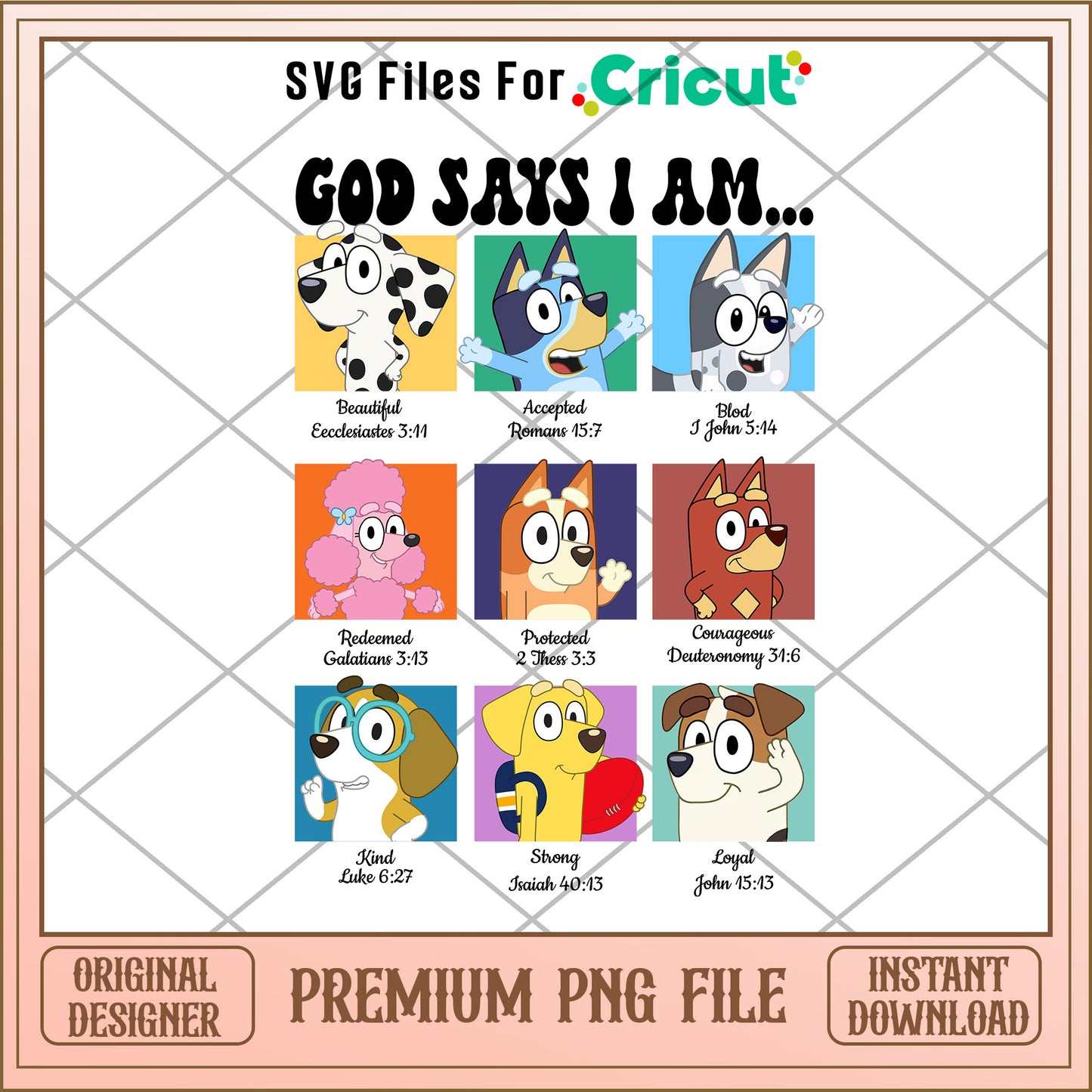 God says I am cartoon png