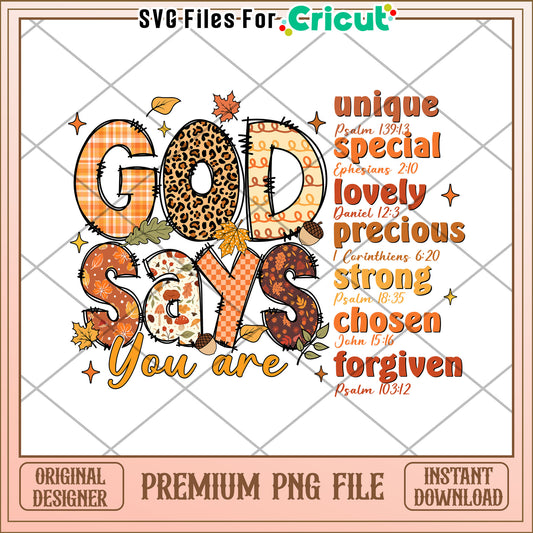 God say you are special png, greatest time of the year png, halloween costume png