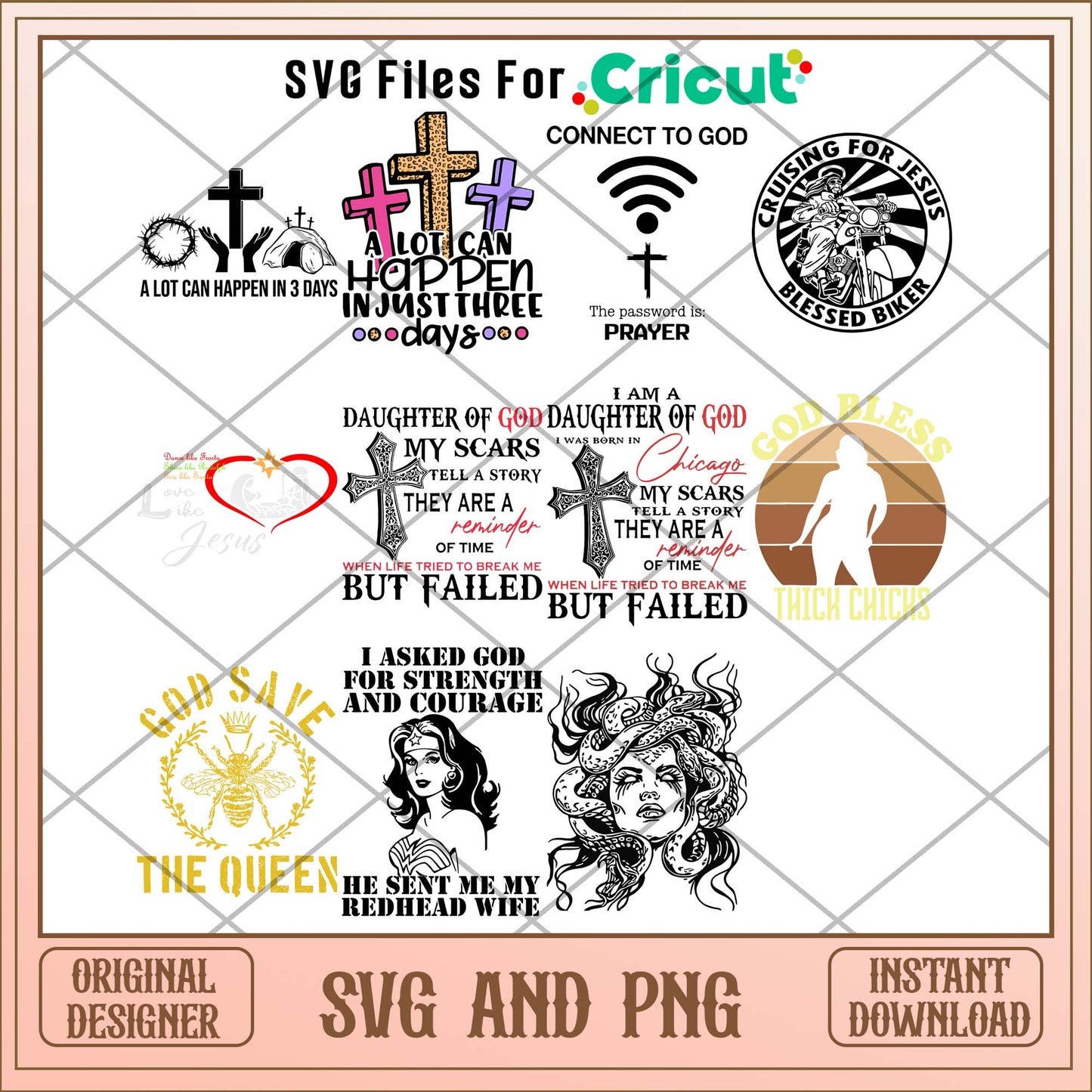 God says svg bundle, Cool art svg bundle - Svgfileforcricut