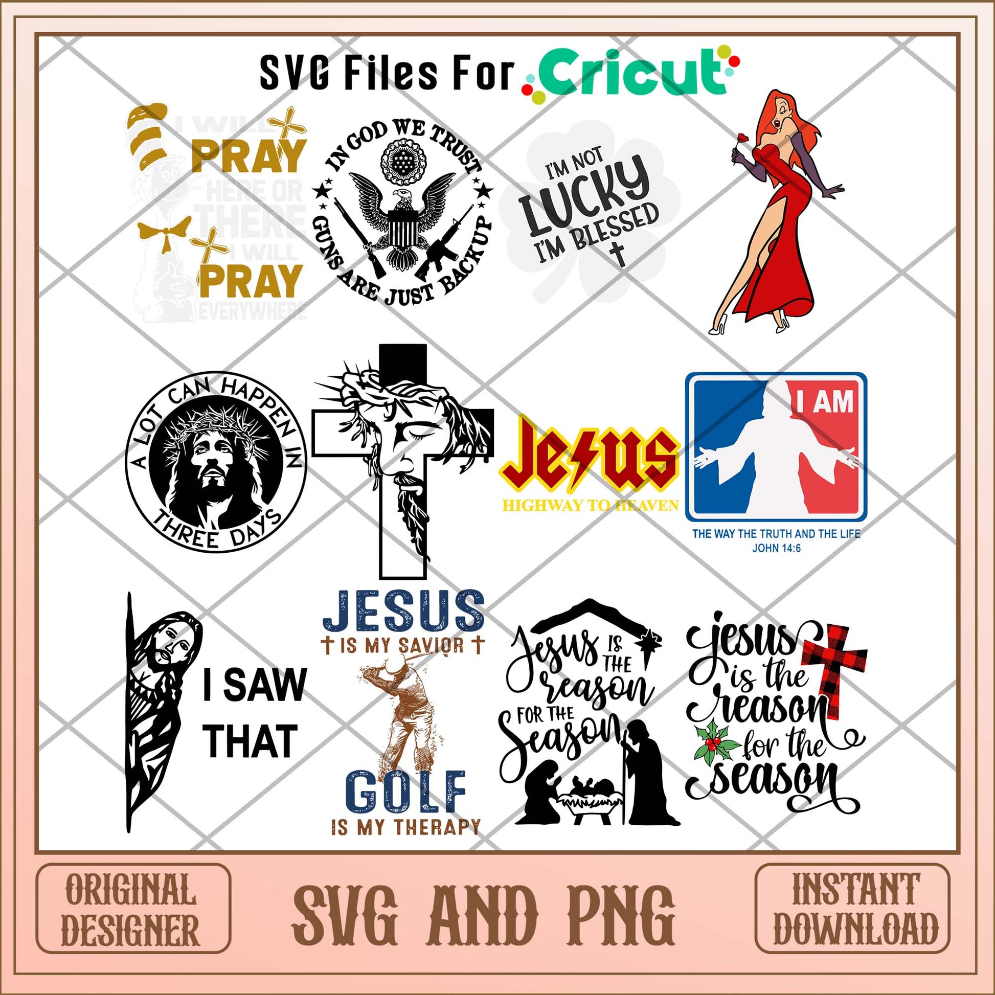 Jesus says svg bundle, Cool art svg bundle - Svgfileforcricut