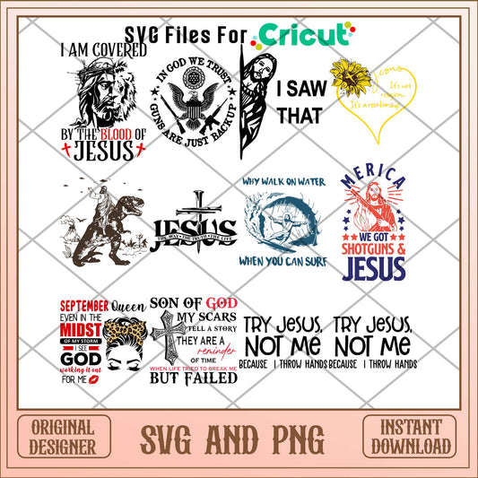 For Jesus svg bundle, Cool art svg bundle - Svgfileforcricut