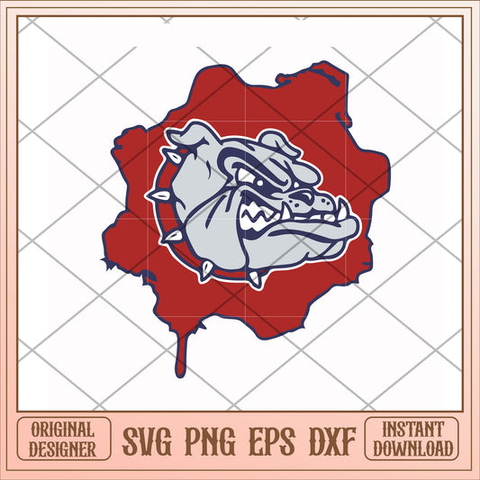 Gonzaga Bulldogs mascot design svg, mascot design svg, ncaa svg