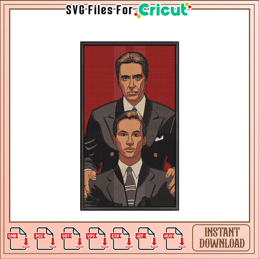 Goodfellas Embroidery Design Instant Download