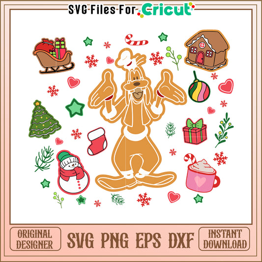 Goofy Christmas SVG Bundle Instant Download