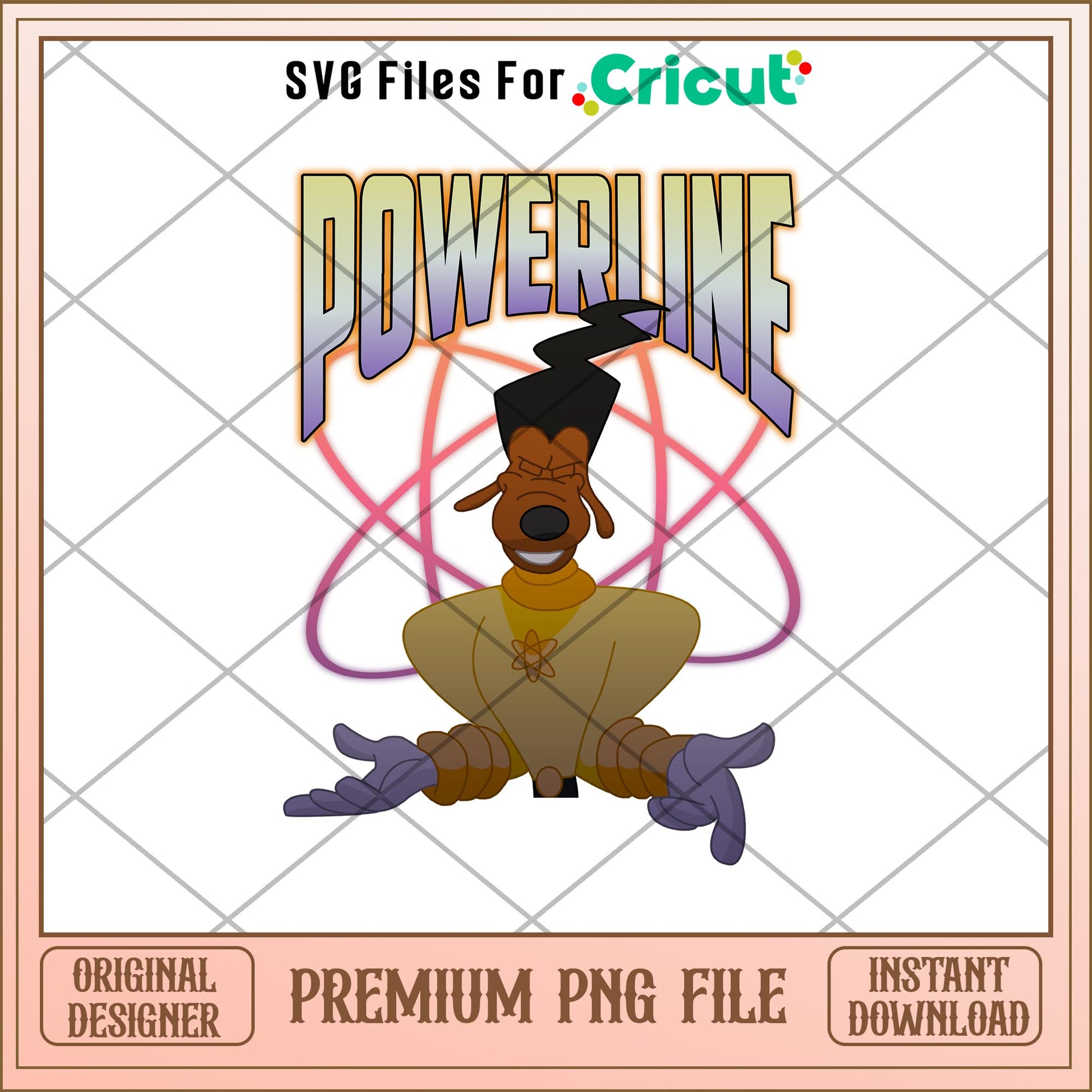 Goofy Movie Powerline png, Disney characters png, Digital Download