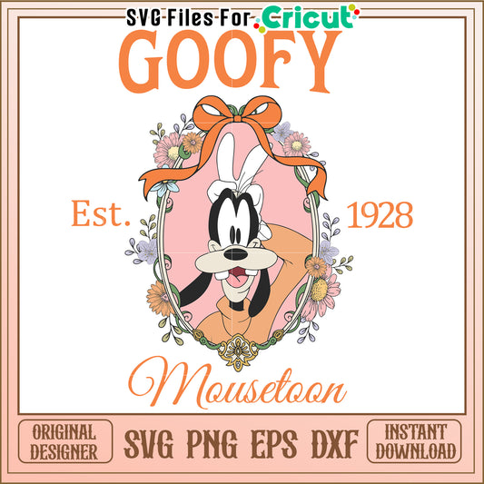 Goofy SVG Cut File Instant Download