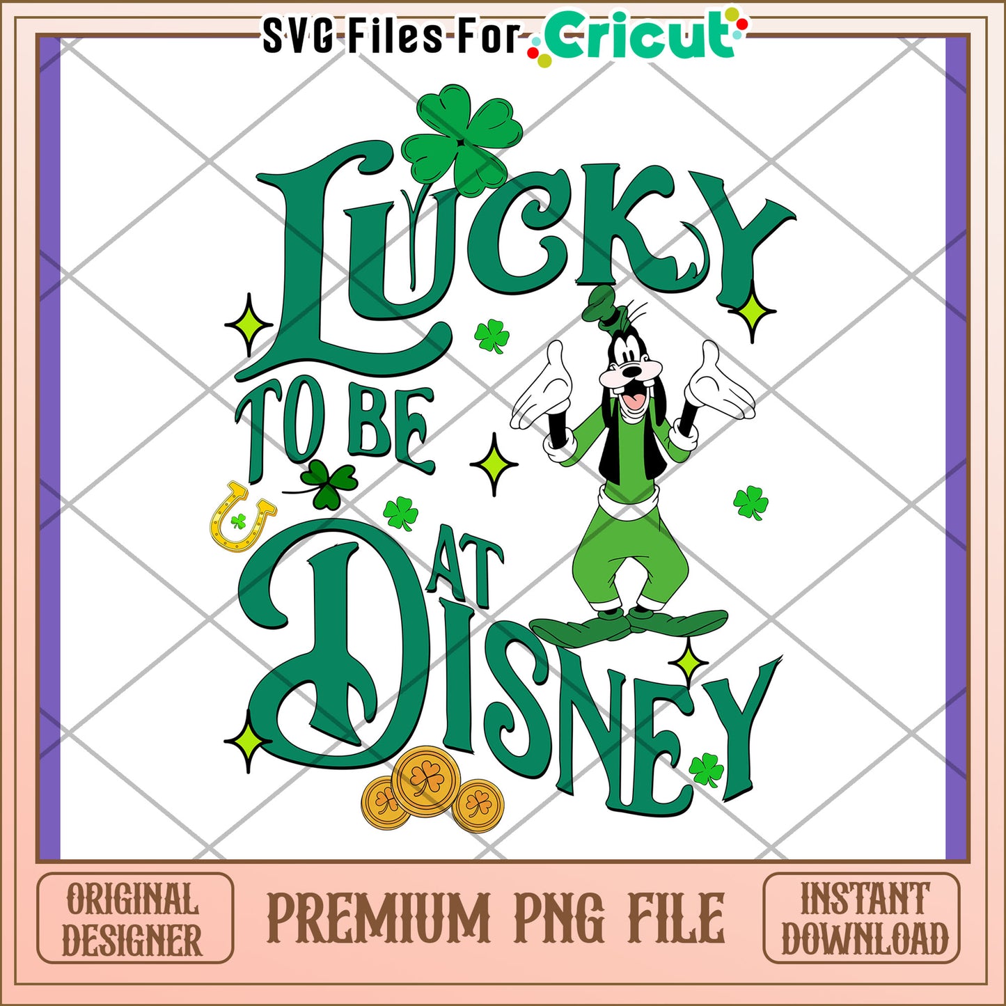 Goofy St Patricks Day Disney PNG