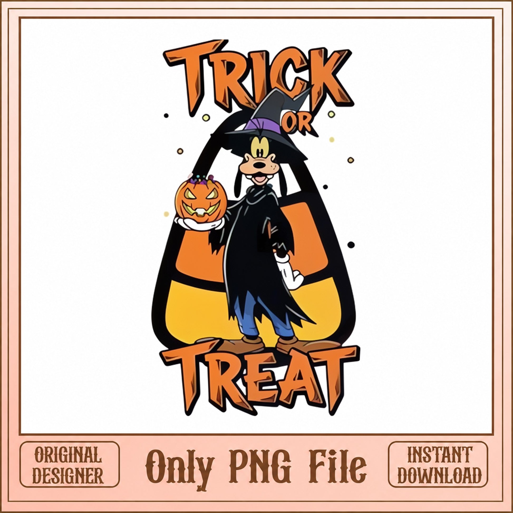 Goofy Halloween PNG, Trick Or Treat Disney, Halloween Clipart PNG