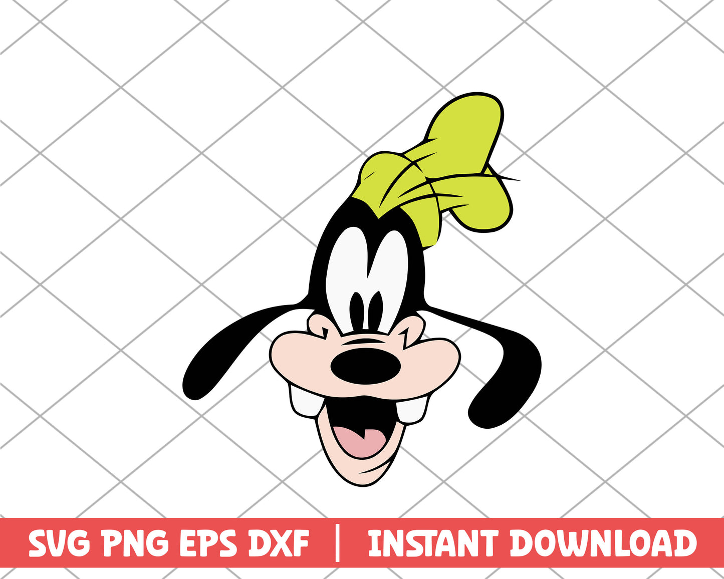 Goofy disney character disney svg