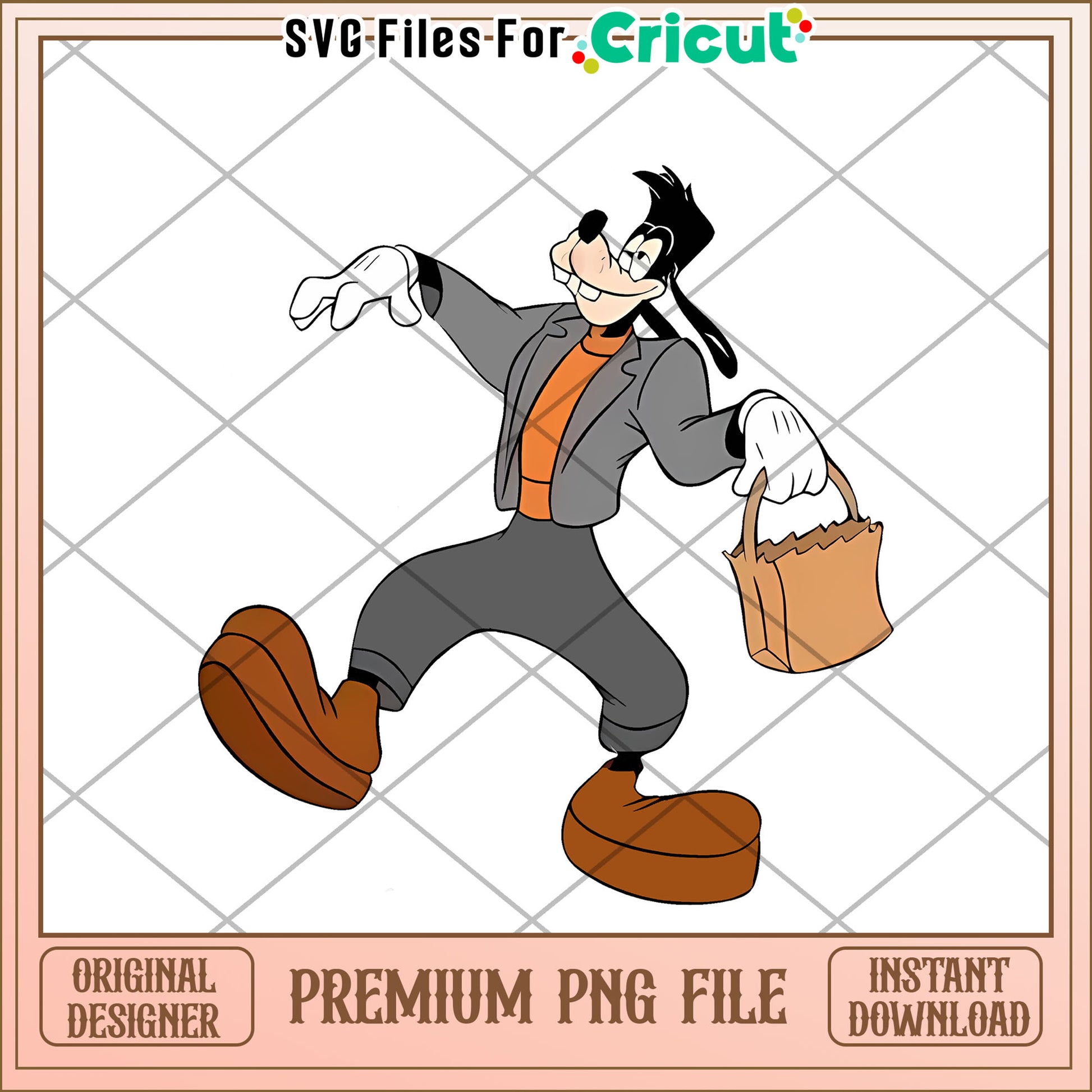 Goofy funny design png, spooky png, halloween countdown​​ png