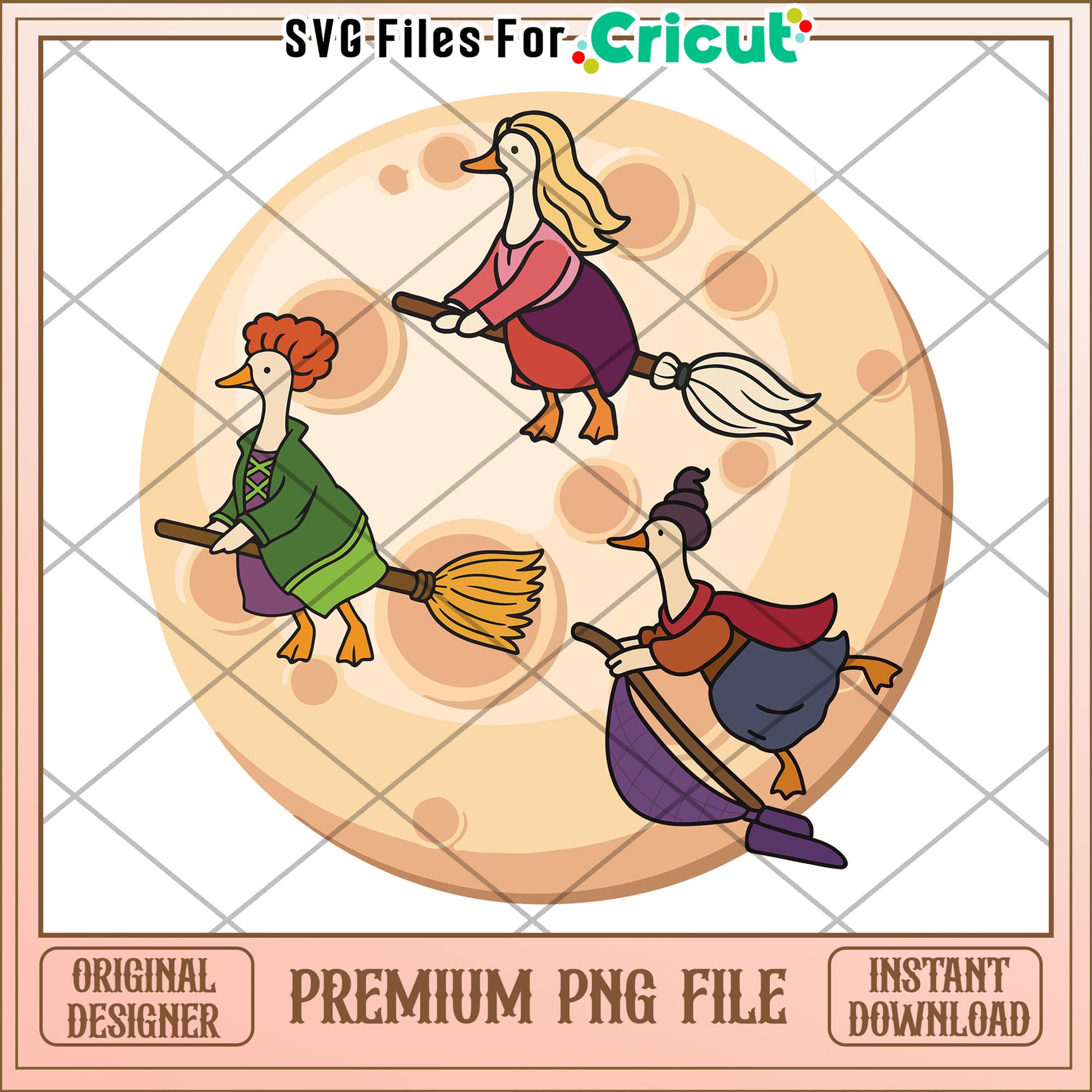Goose witch honk or treat png, greatest time of the year png, halloween party png