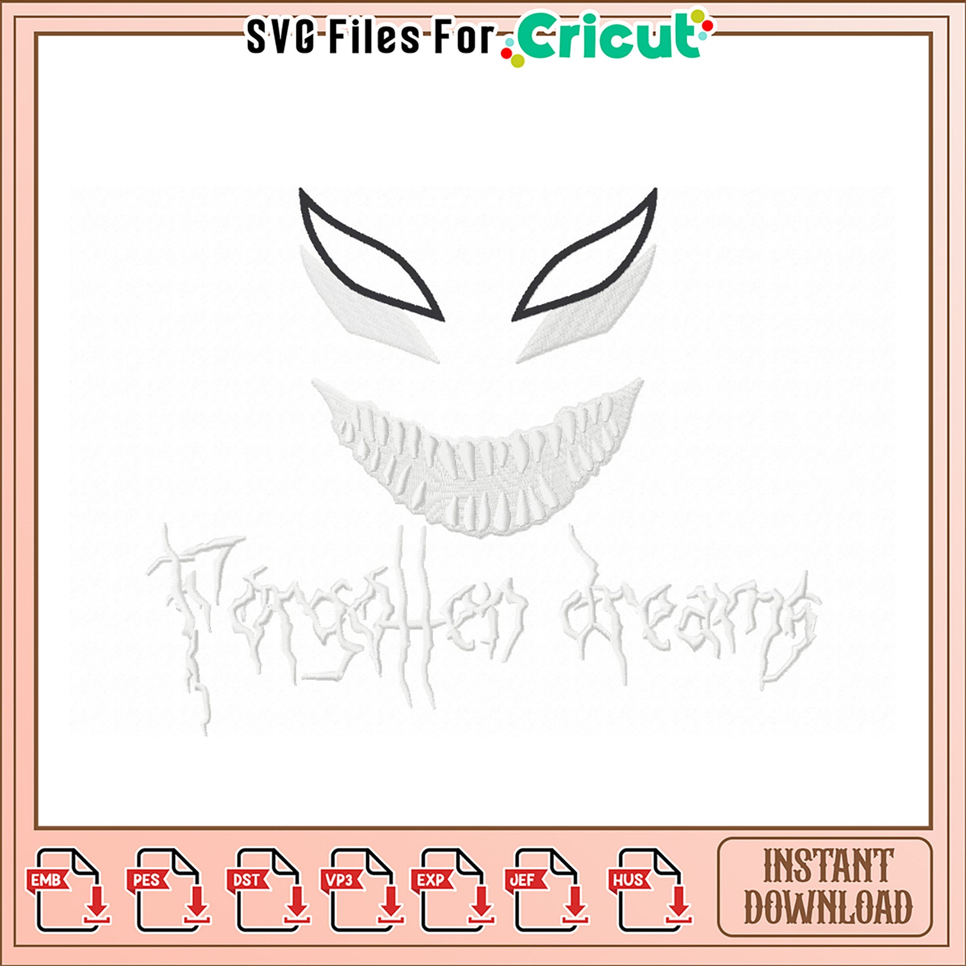 Gothic Embroidery Design for Unique Projects Download