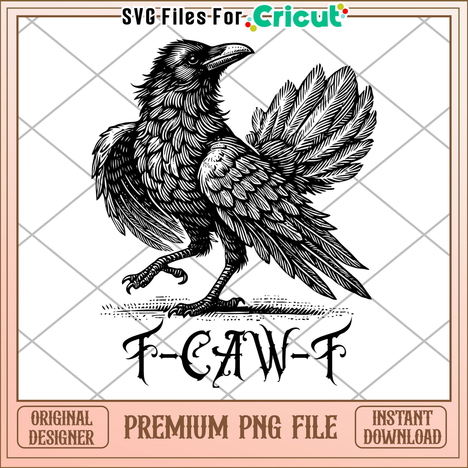 Gothic crow design png, halloween vibes png, black crow png