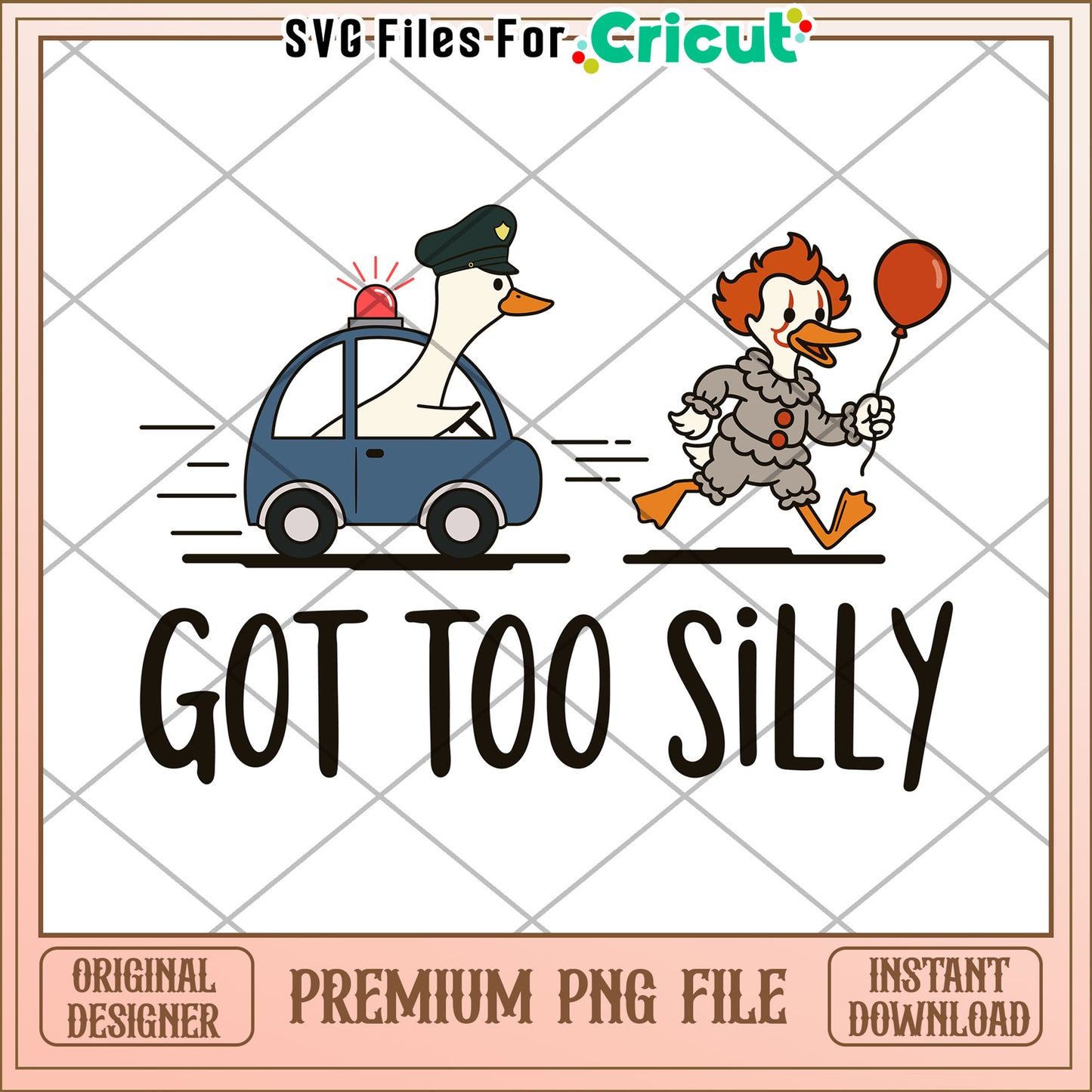 Got too silly pennywise png, halloween pumpkin png, halloween music png