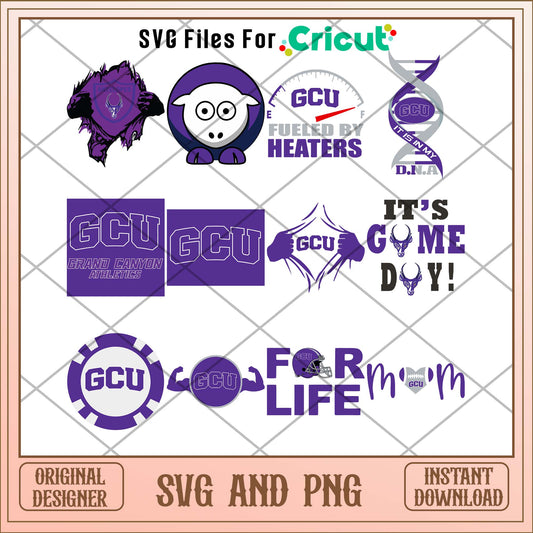 Grand Canyon for life svg, Grand Canyon svg bundle, NCAA svg