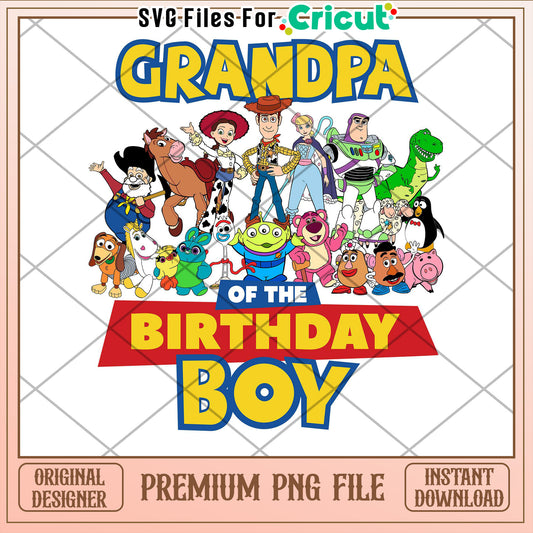 Grandpa Toy Story Birthday PNG