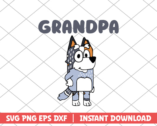 Grandpa character cartoon svg