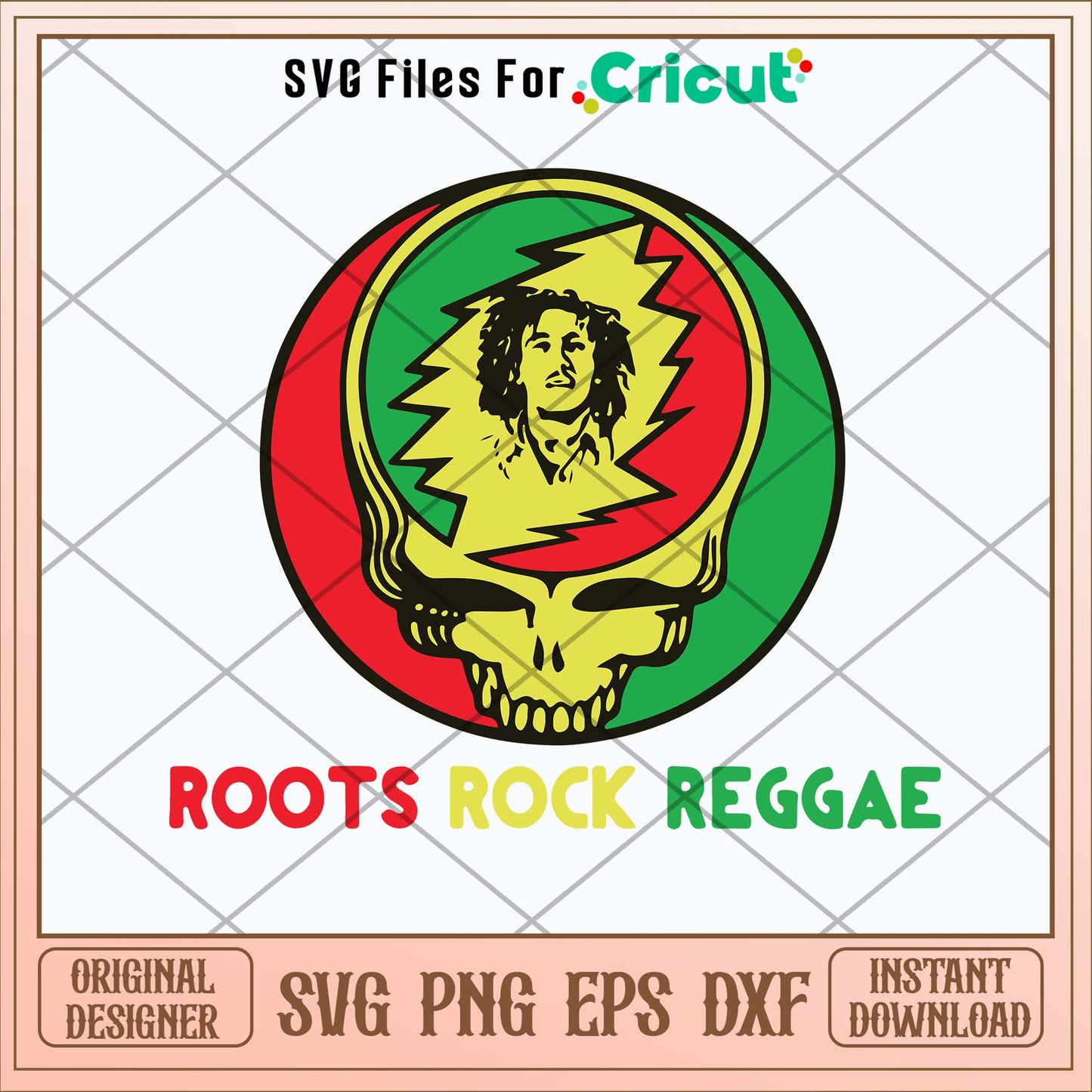 Grateful Dead Roots Rock Reggae Svg