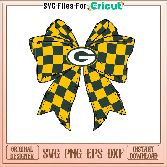 Green Bay Packers Bow SVG