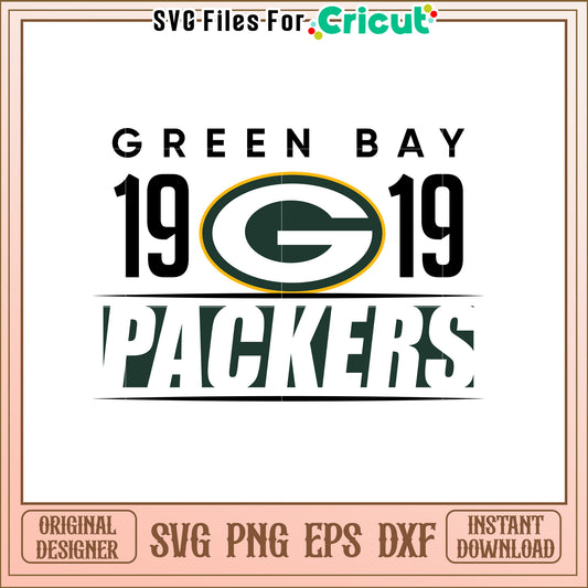 Green Bay Packers SVG Design for Sports Fans