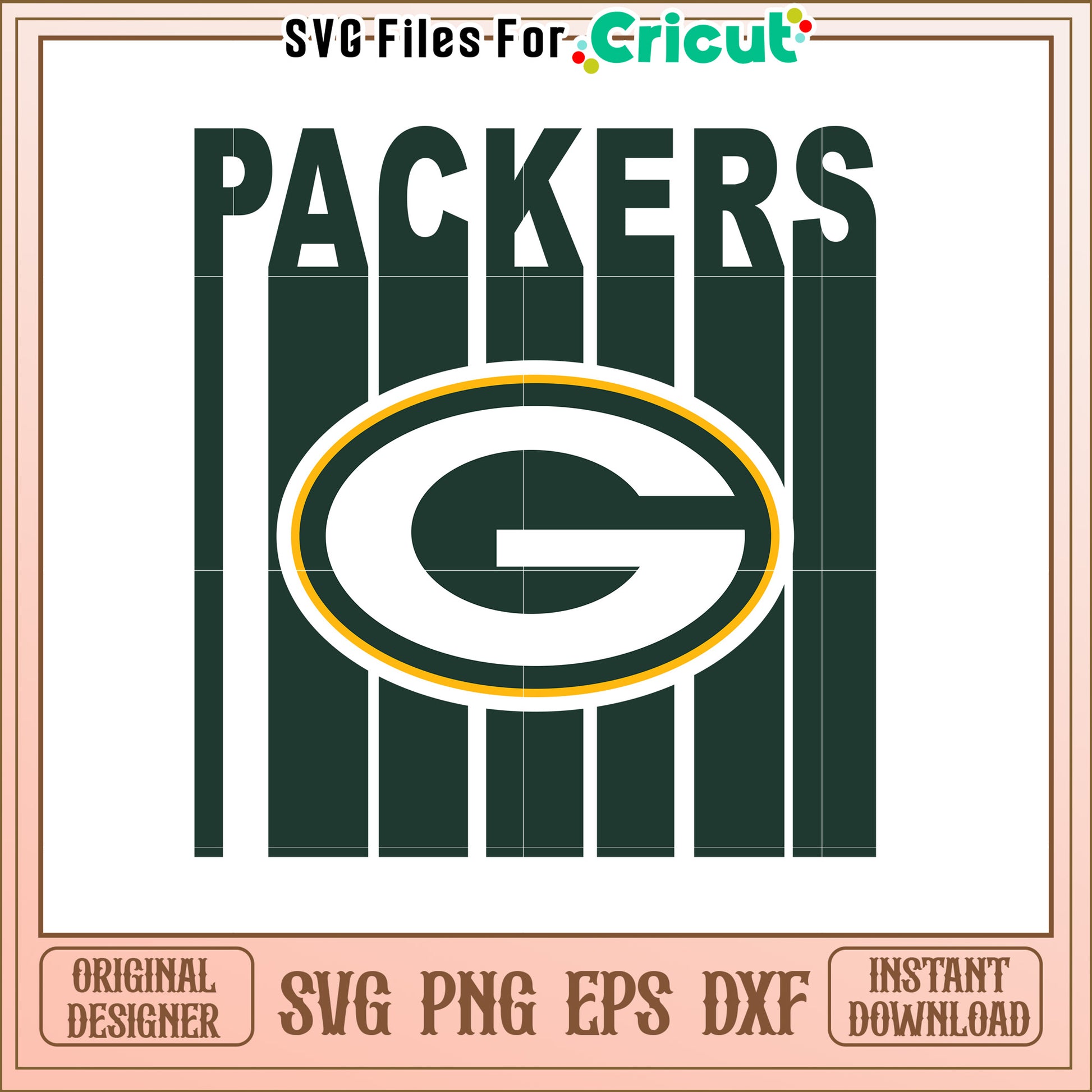 Green Bay Packers SVG Design for Sports Fans Artwork