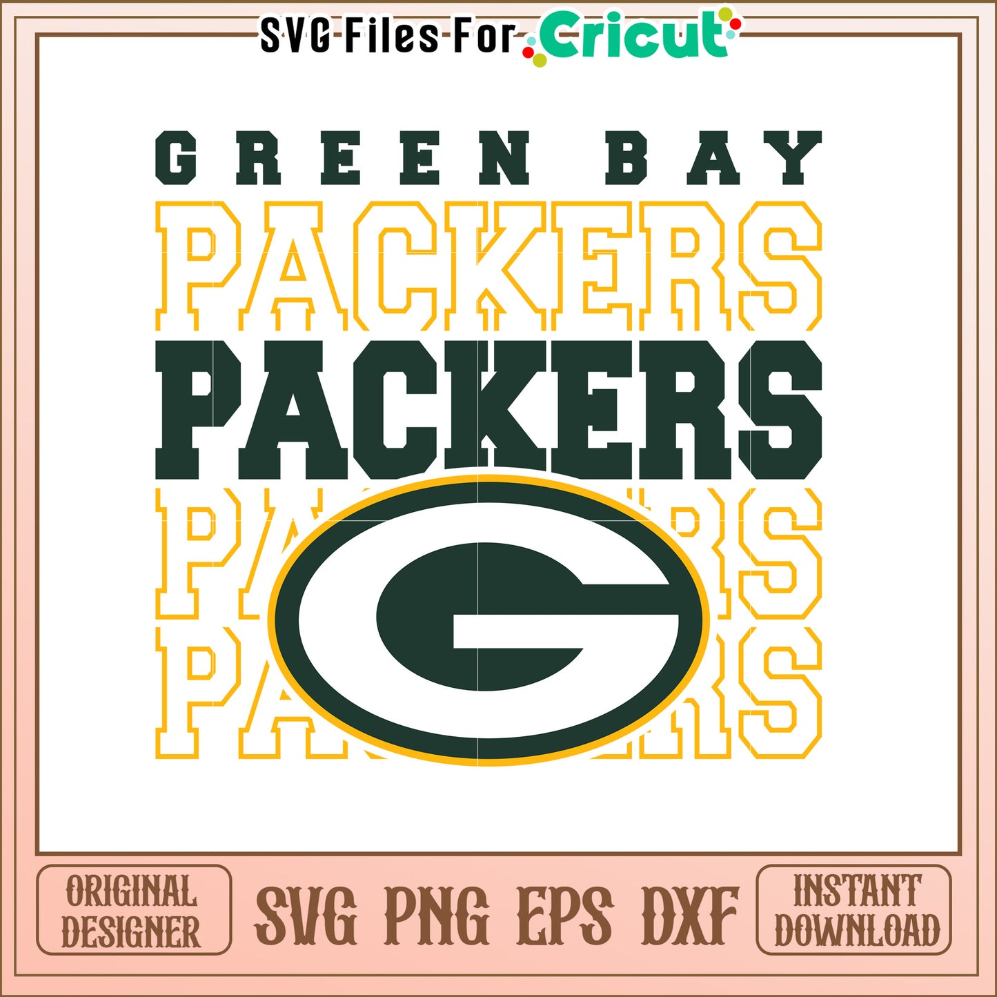 Green Bay Packers SVG Logo Design