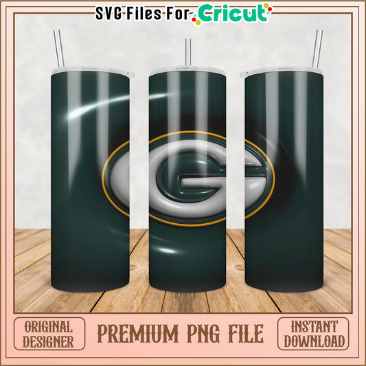 Green Bay Packers Tumbler PNG