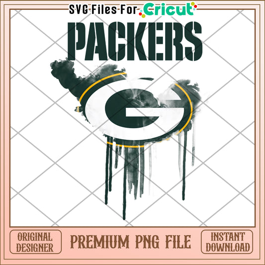 Green Bay Packers logo design, perfect for Cricut projects