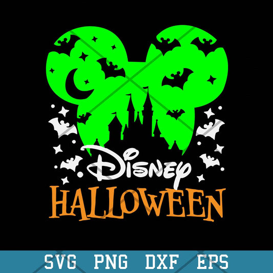Green Mickey Disney Halloween Svg, Halloween Svg-Svgfilesforcricut