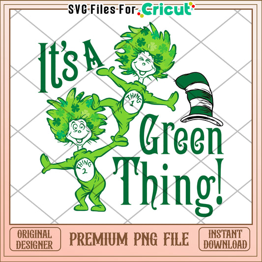 Green Thing St Patricks Day PNG
