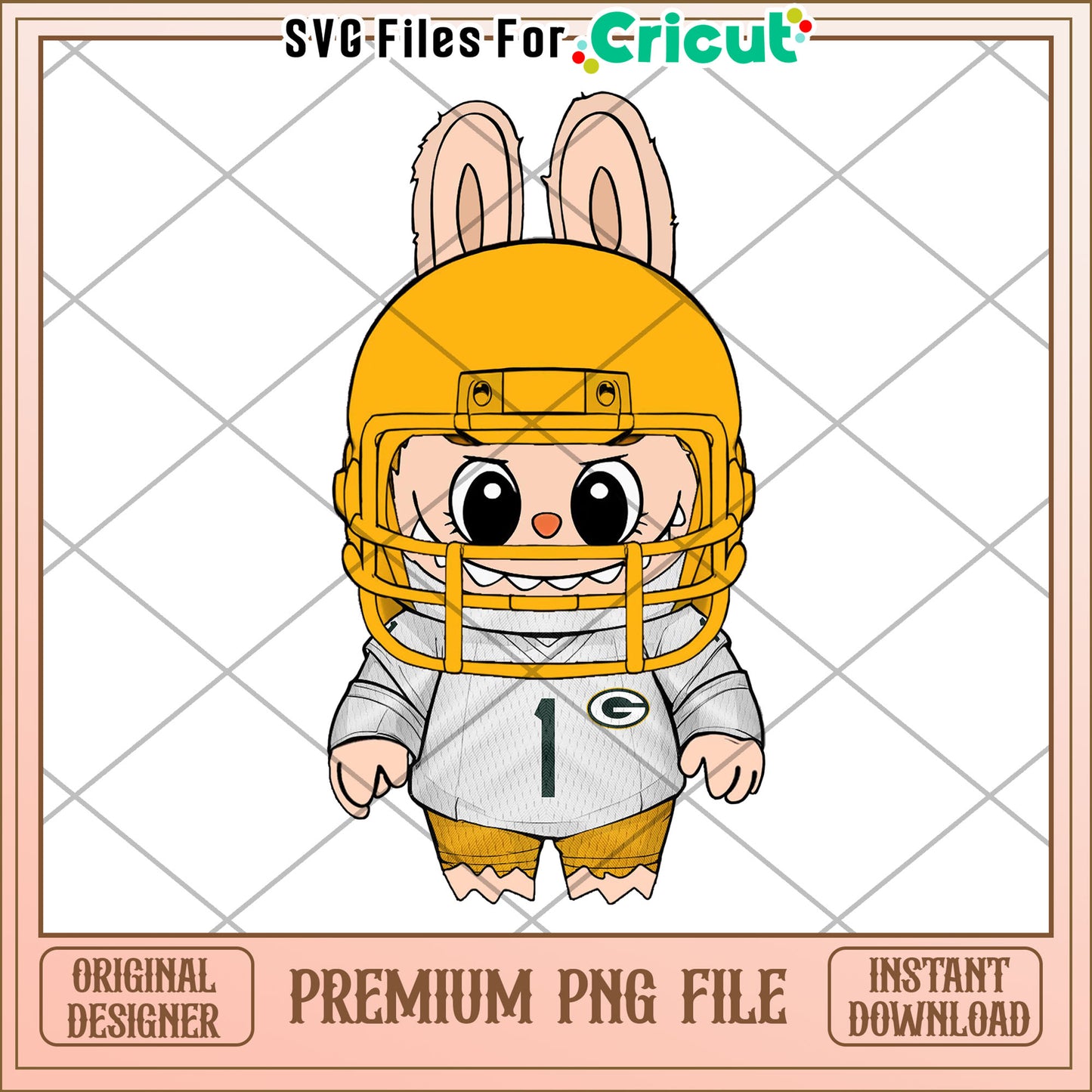 Green bay packers labubu png, nfl teams png, national football league png