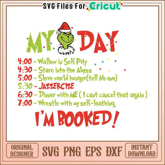 Grinch Christmas SVG Design Download