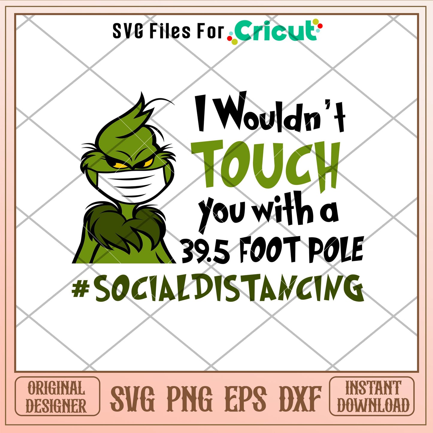 Grinch I Wouldnt Touch You, Grinch I Wouldn’t Touch You Svg